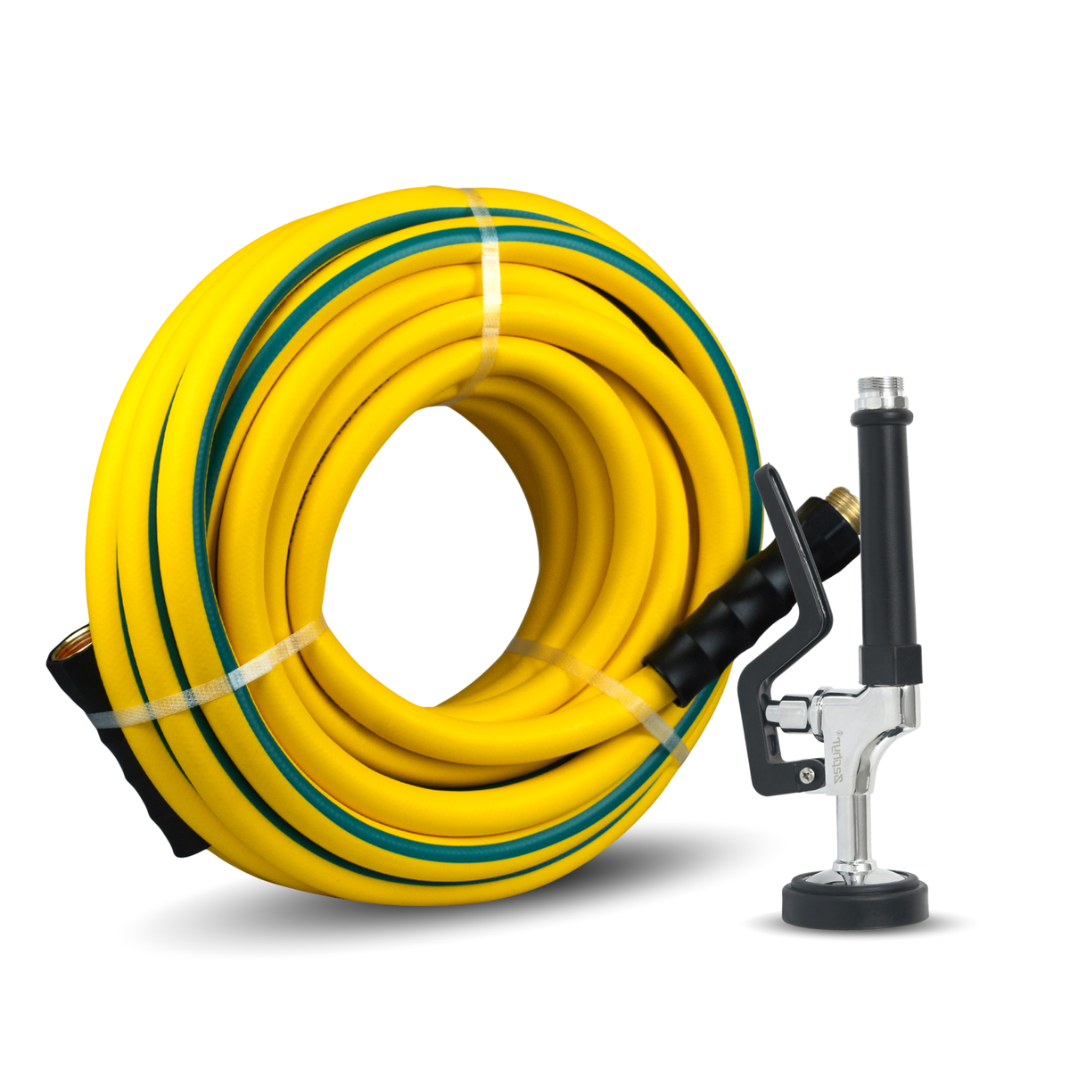 Zephyr Pet Bath Hose for Home Grooming with GentleFlow Shower Nozzle for Dogs & Cats (13 mm x 30 Mtr) Pet Wash Hoses