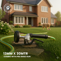 Zephyr Pet Bath Hose for Home Grooming with GentleFlow Shower Nozzle for Dogs & Cats (13 mm x 30 Mtr) thumbnail