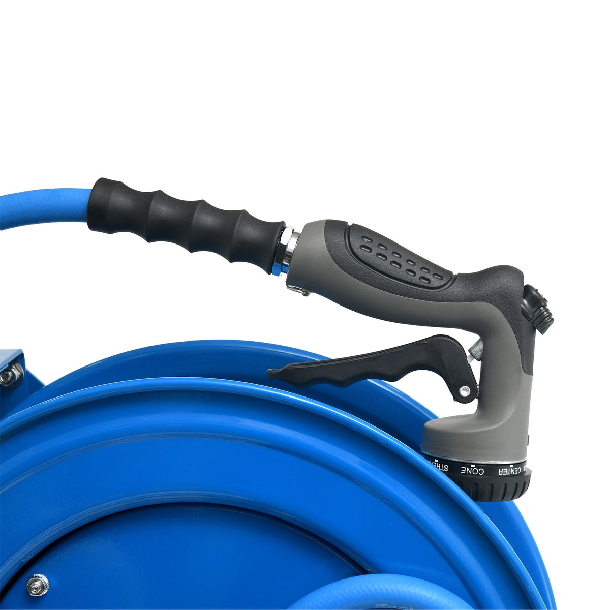 Zephyr Pet Wash Auto Retractable Metal Hose Reel for Home & Balcony (13mm × 15M) Heavy Duty Pet Wash Hose Reels