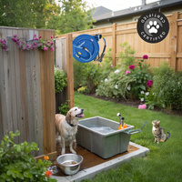 Zephyr Pet Wash Auto Retractable Metal Hose Reel for Home & Balcony (13mm × 15M), Heavy Duty thumbnail