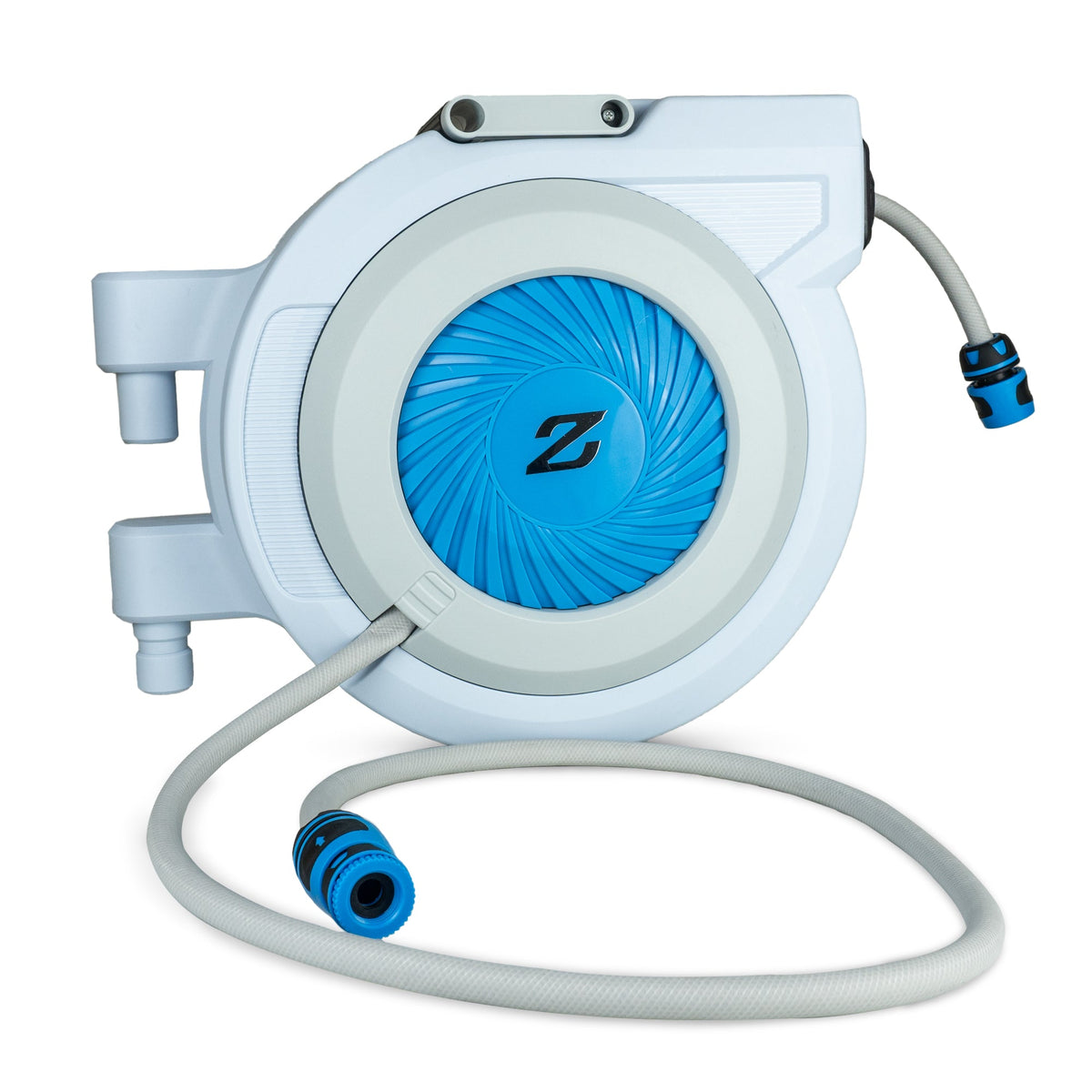 Zephyr Premium Pet Shower System (13 mm × 25 M) Auto-Retractable Pet Wash Hose Reel Pet Wash Hose Reels