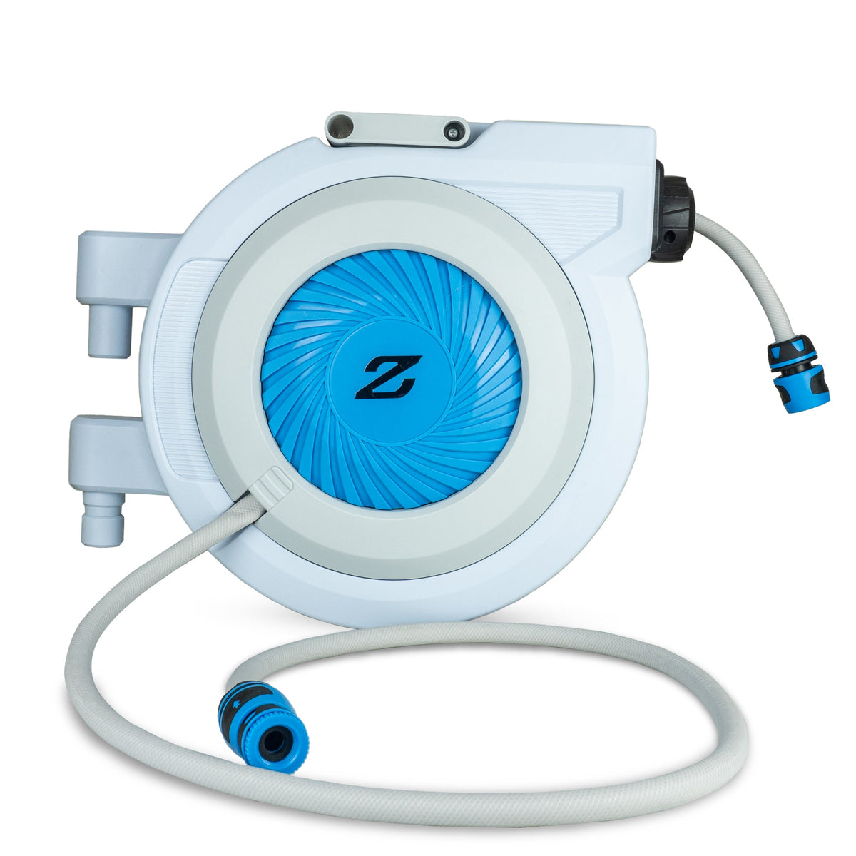 Zephyr Premium Pet Shower System (13 mm × 25 M) Auto-Retractable Pet Wash Hose Reel Pet Wash Hose Reels