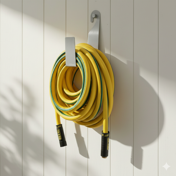 Zephyr L-Shape Metal Hose Organizer Clip-on Hanger Pet Wash Accessories