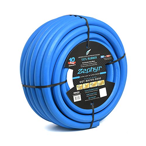 Zephyr Next-Gen Rubber Water Hose 1" (25MM) – Durable and Perfect for Large-Scale Watering