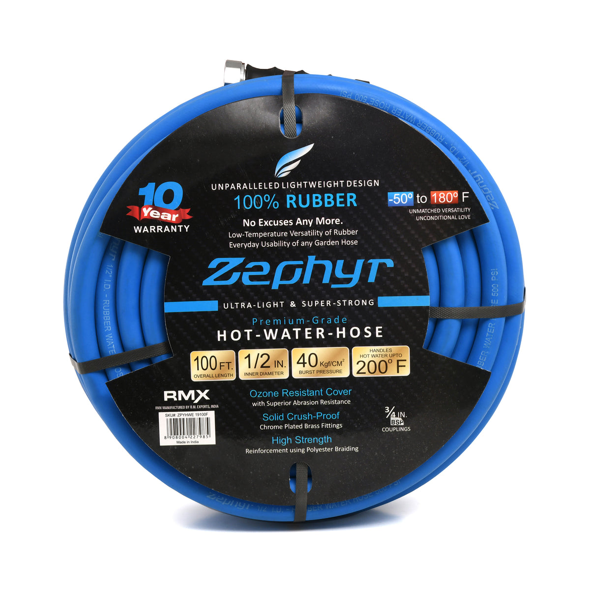 Ultra-Light Flexible Next-gen Garden Hose 1/2 x 100ft