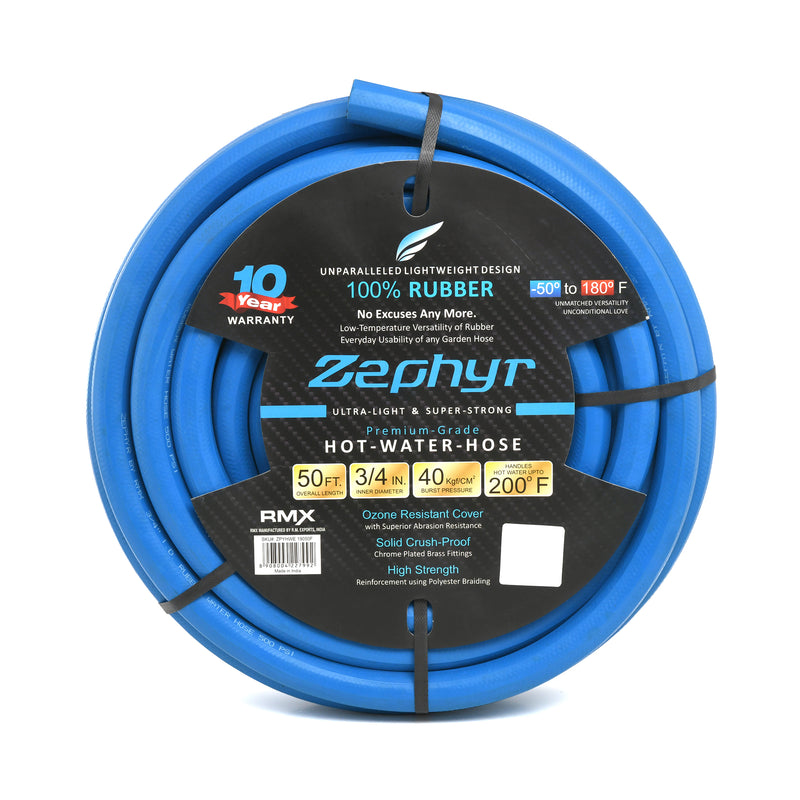 Zephyr Hot-n-Cold Garden Hose Without Fittings (19mm ID) – Perfect for Versatile Use