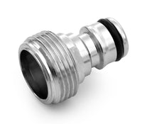 Zephyr Quick Connects – Male Universal Plug (Silver) for Leak-Free Connections thumbnail