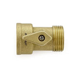 Zephyr Metal Shut-Off Tap, Bronze, Oil-Rubbed Finish – Precise Water Flow Control for Any Faucet