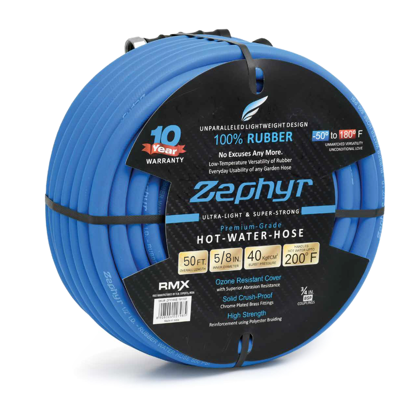Zephyr Hot-n-Cold Garden Hose (16mm ID, 5/8