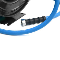 Zephyr Pet Wash Auto Retractable Metal Hose Reel for Home & Outdoor (19mm × 15 M) - Black thumbnail