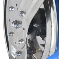 Zephyr Pet Wash Station Auto-Retractable 305 Food Grade Stainless Steel Hose Reel with GentleFlow Shower Gun (13mm × 15M) thumbnail