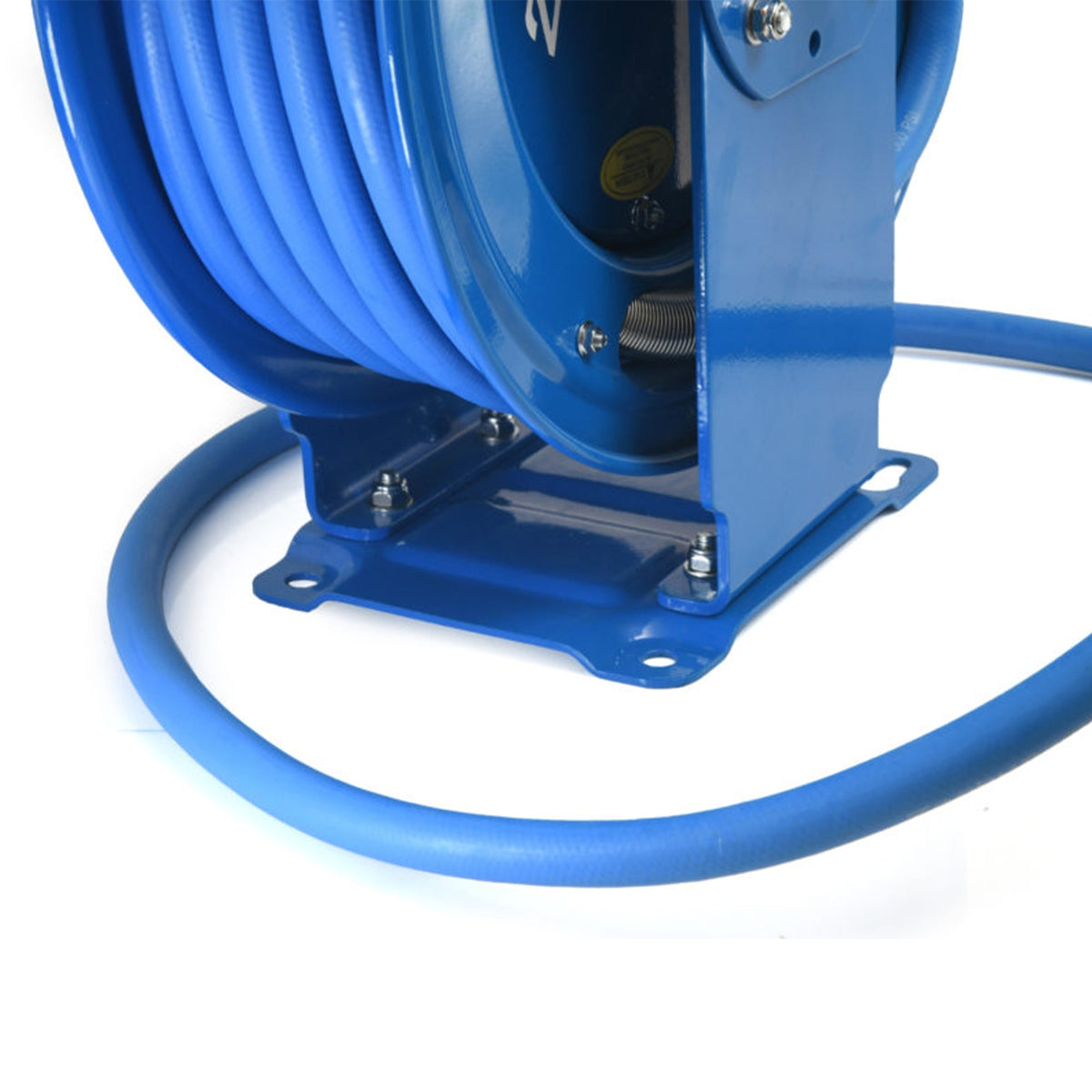 Zephyr Long-Reach Heavy Duty Pet Wash Station with with 8-Mode Shower Gun (13 mm × 30 m Dual Arm XL) Pet Wash Hose Reel