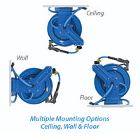 Zephyr Long-Reach Heavy Duty Pet Wash Station with with 8-Mode Shower Gun (13 mm × 30 m, Dual Arm XL) thumbnail