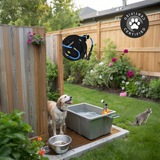 Zephyr Auto-Retractable Garden Hose Reel | Heavy-Duty | Made in India | w/ 3/4in x 50ft Zephyr Hose and HD Spray Gun - Black