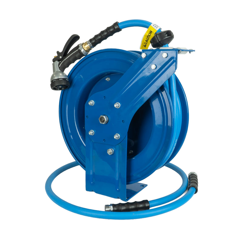Zephyr 13MM Dual-Arm Auto-Retractable Water Hose Reel – Ideal for Gardening and Commercial Cleaning