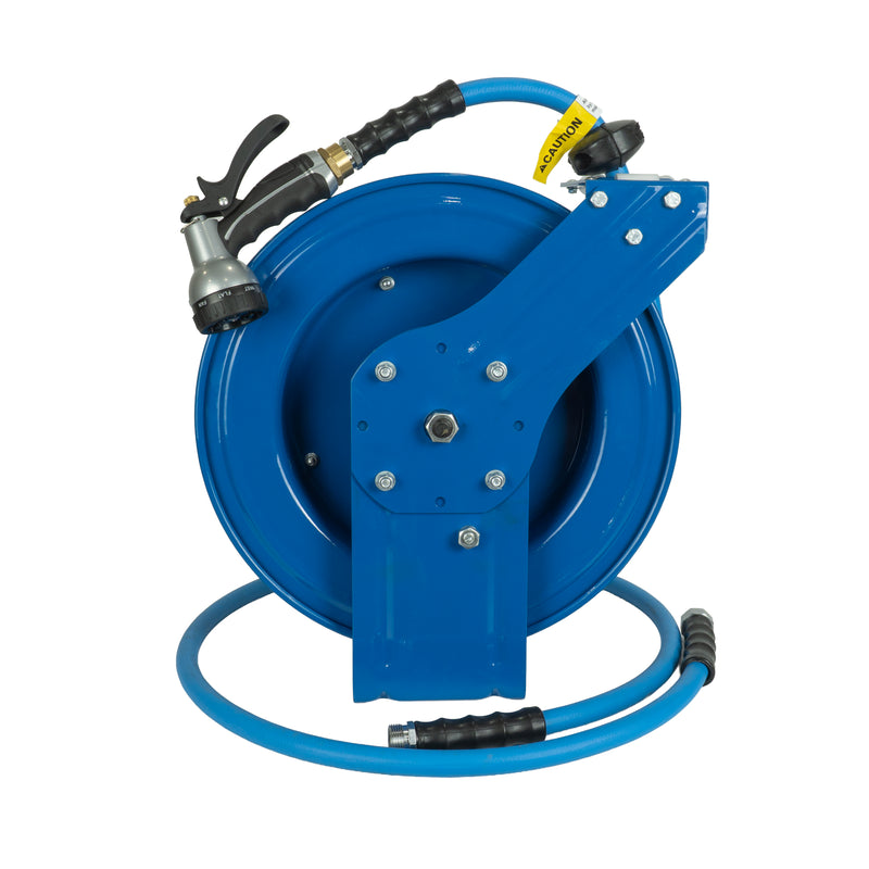 Zephyr 13MM Dual-Arm Auto-Retractable Water Hose Reel – Ideal for Gardening and Commercial Cleaning