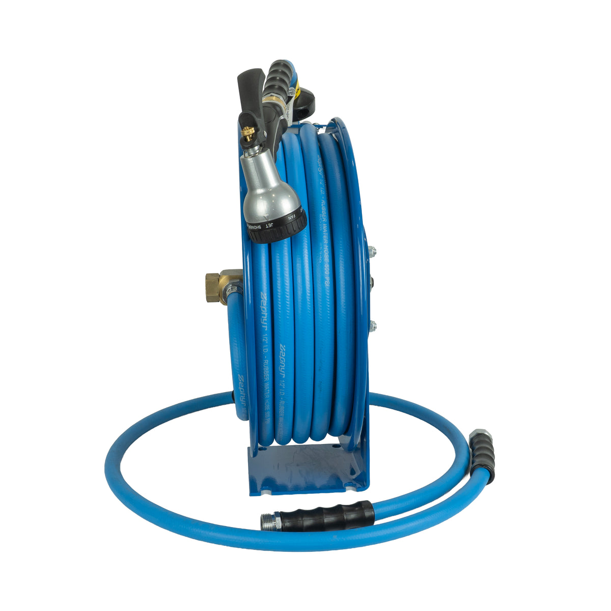 Zephyr 13MM Heavy-Duty Auto-Retractable Water Hose Reel – Built for Tough Cleaning , Car Washing and Gardening Tasks