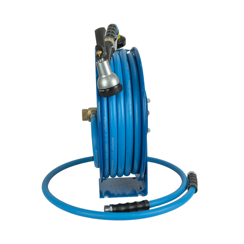Zephyr 13MM Heavy-Duty Auto-Retractable Water Hose Reel – Built for Tough Cleaning , Car Washing and Gardening Tasks