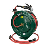 Zephyr Retractable Water Hose Reel with Spray Gun (Heavy-Duty | Multiple Colors)