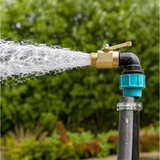 Zephyr Thumb Valve – Water 3/4" BSP Heavy-Duty Brass Hose Shut-Off Valve