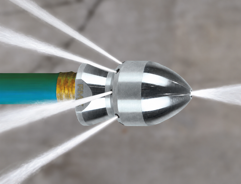 Zephyr Drain Blaster 3/4" BSP – Heavy-Duty Stainless Steel High-Pressure Drain Cleaning Nozzle