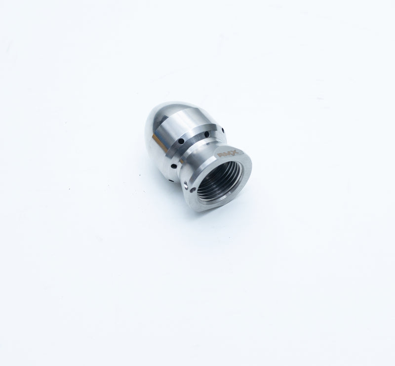 Zephyr Drain Blaster 3/4" BSP – Heavy-Duty Stainless Steel High-Pressure Drain Cleaning Nozzle