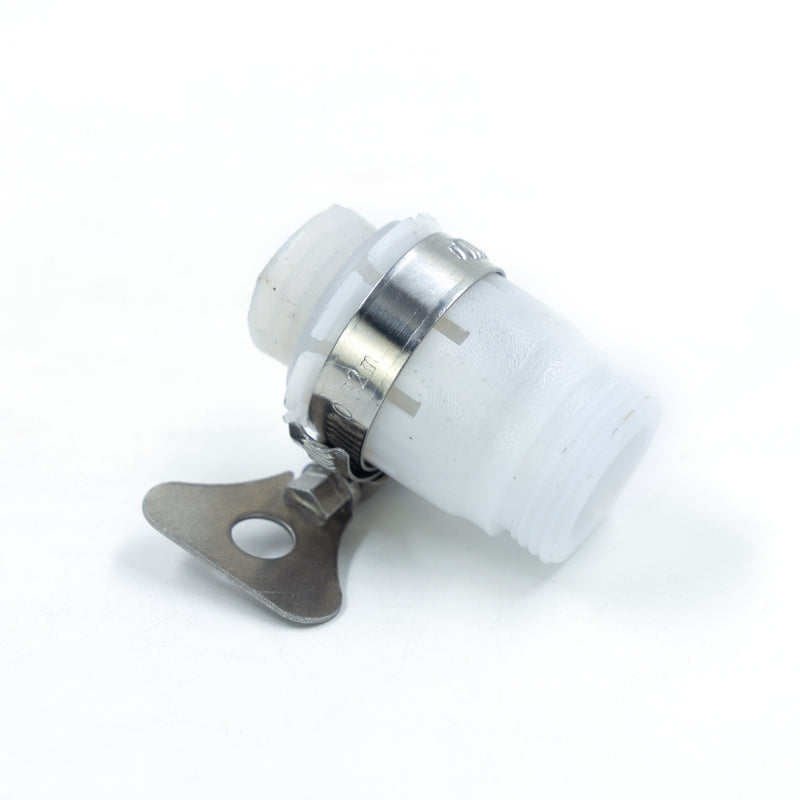 Zephyr Water Tap Connector – Universal Adjustable Faucet to 3/4" BSP Hose Adapter