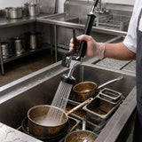 Zephyr Heavy-Duty Pre-Rinse Sprayer (Flat-Head) – Ideal for Kitchens and Commercial Cleaning