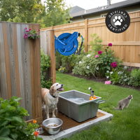 Zephyr Long-Reach Heavy Duty Pet Wash Station with with 9-Mode Shower Gun (13 mm × 30 m, Dual Arm XL) thumbnail