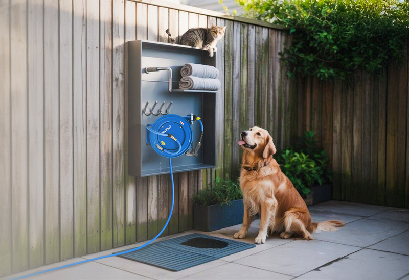 Pet Wash Hose Reels